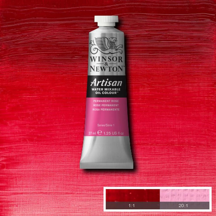 Permanent Rose (Winsor & Newton Artisan Water Mixable Oil)