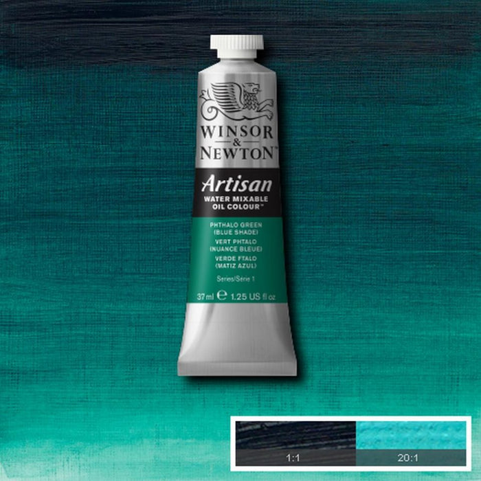 Phthalo Green (Blue Shade) (Winsor & Newton Artisan Water Mixable Oil)