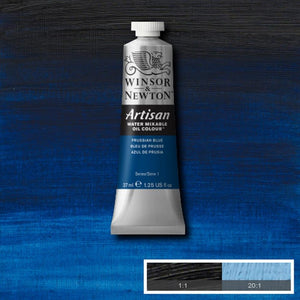 Prussian Blue (Winsor & Newton Artisan Water Mixable Oil)