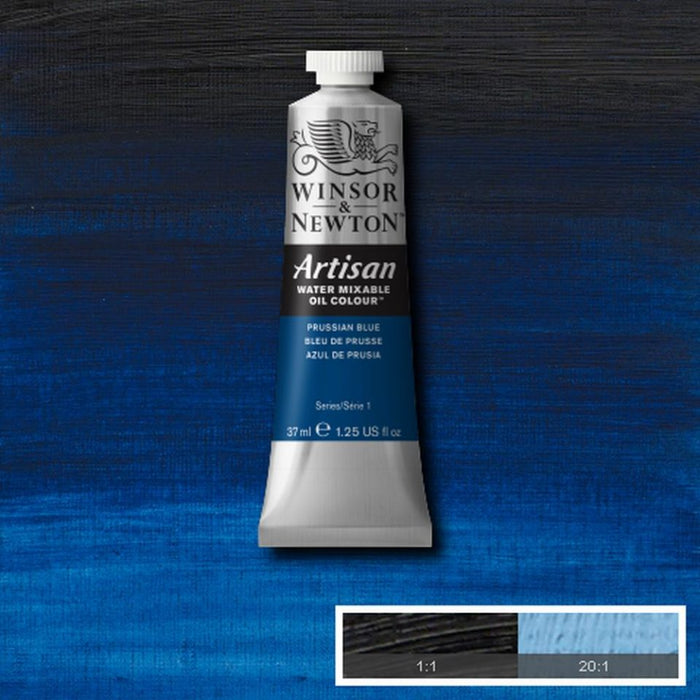Prussian Blue (Winsor & Newton Artisan Water Mixable Oil)