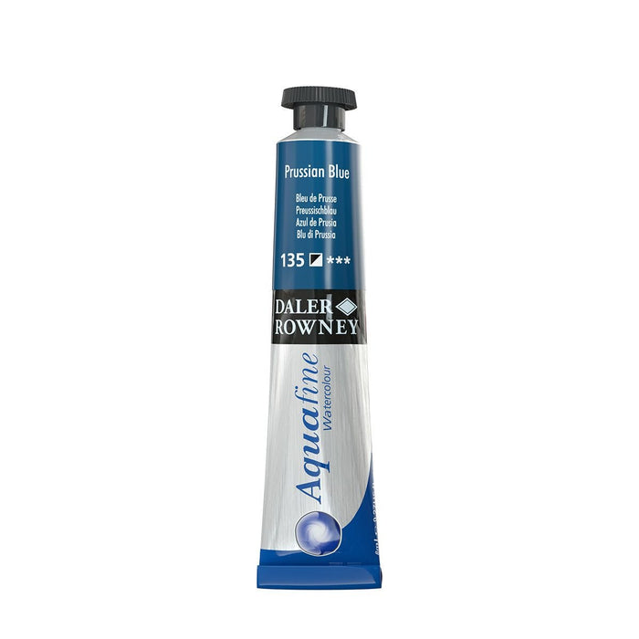 Prussian Blue, 8ml Tube (Daler-Rowney Aquafine Watercolour)