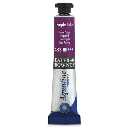 Purple Lake, 8ml Tube (Daler-Rowney Aquafine Watercolour)