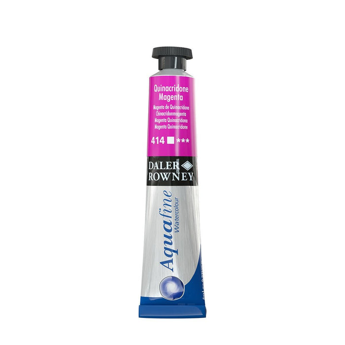 Quinacridone Magenta, 8ml Tube (Daler-Rowney Aquafine Watercolour)
