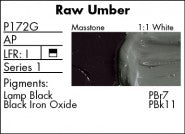 RAW UMBER P172G (Grumbacher Pre-Tested Professional Oil)