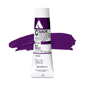 Red Violet D113A (Holbein Acrylic Gouache)