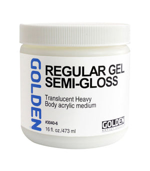 Regular Gel Semi-Gloss (Golden Acrylic Mediums)