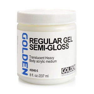 Regular Gel Semi-Gloss (Golden Acrylic Mediums)