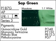 PRE SAP GREEN P187G (Grumbacher Oil)