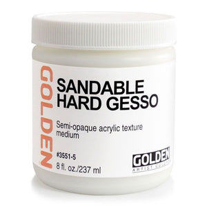 Sandable Hard Gesso (Golden Acrylic Mediums)