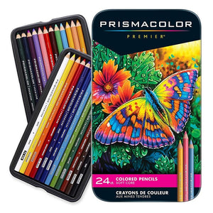 Premier® Colored Pencil Assorted Set, 24 Colors (Prismacolor)