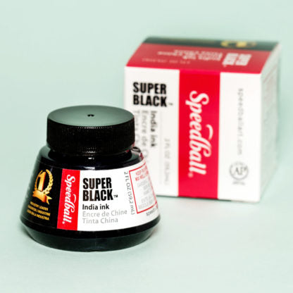 Super Black India Ink (Speedball) – Alabama Art Supply