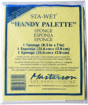 Sta-Wet Handy Palette Sponge, 1 Refill (Masterson)