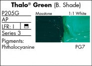THALO GREEN BLUE SHADE P205G (Grumbacher Pre-Tested Professional Oil)