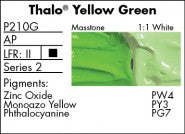 THALO YELLOW GREEN P210G (Grumbacher Pre-Tested Professional Oil)
