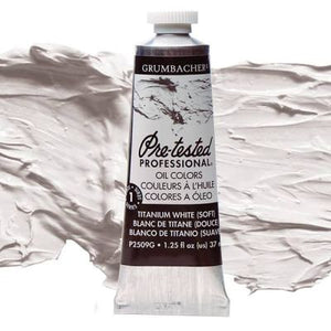 TITANIUM WHITE SOFT P2509G (Grumbacher Pre-Tested Professional Oil)