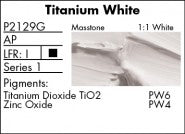 TITANIUM WHITE P2129G (Grumbacher Pre-Tested Professional Oil)
