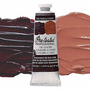 TRANSPARENT RED IRON OXIDE P215G (Grumbacher Pre-Tested Professional Oil)