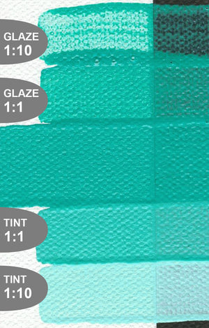 Teal (Golden Fluid Acrylic)