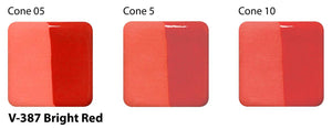 V-387 BRIGHT RED (AMACO Underglaze)