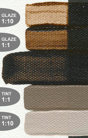 Van Dyke Brown Hue (Golden Fluid Acrylic)