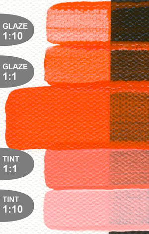 Vat Orange (Golden Fluid Acrylic)