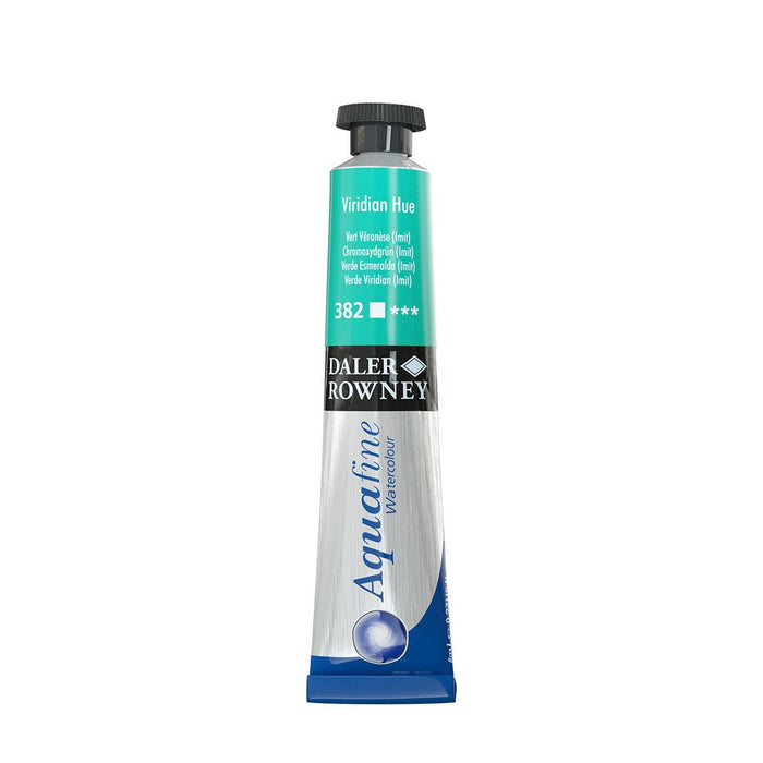 Viridian Hue, 8ml Tube (Daler-Rowney Aquafine Watercolour)