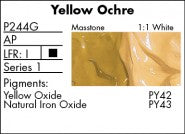 YELLOW OCHRE P244G (Grumbacher Pre-Tested Professional Oil)