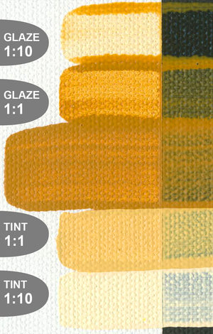 Yellow Ochre (Golden Fluid Acrylic)