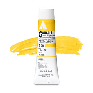 Yellow D031A (Holbein Acrylic Gouache)