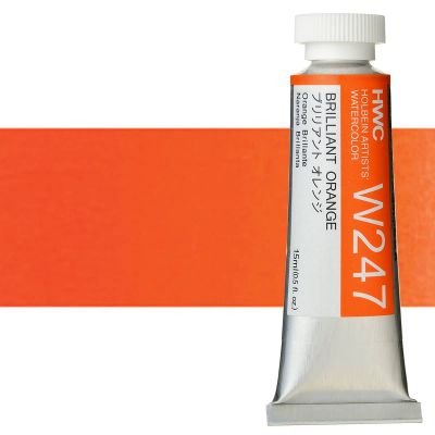 Brilliant Orange W247C (Holbein Watercolor)