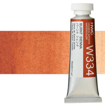 Burnt Sienna W334A (Holbein Watercolor)