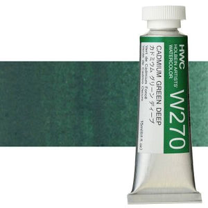 Cadmium Green Deep W270C (Holbein Watercolor)