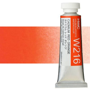 Cadmium Red Orange W216E (Holbein Watercolor)