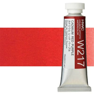 Cadmium Red Purple W217E (Holbein Watercolor)