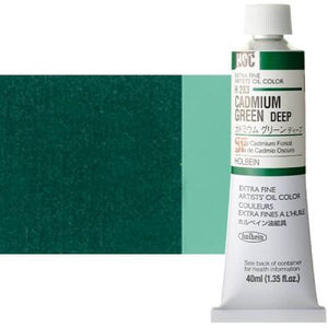 Cadmium Green Deep H283D (Holbein Oil)