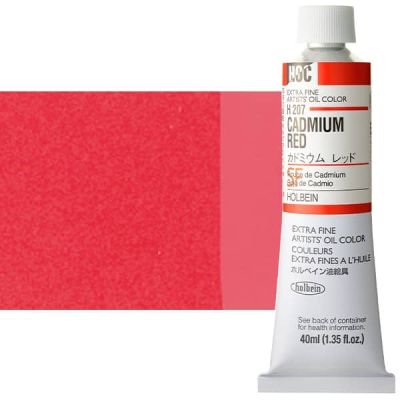 Cadmium Red H207E (Holbein Oil)