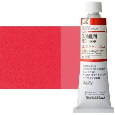 Cadmium Red Deep H209E (Holbein Oil)