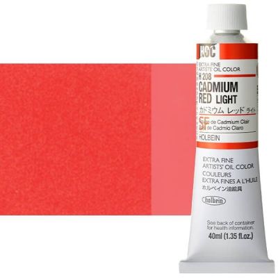 Cadmium Red Light H208E (Holbein Oil)