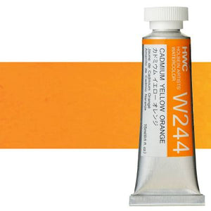 Cadmium Yellow Orange W244C (Holbein Watercolor)