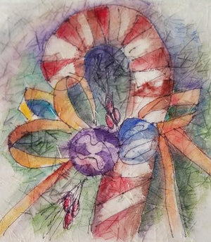 Painting with Chris Cruz - Holiday Watercolor Batik, November 8, 2025