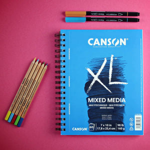 XL® Mixed Media Pad, 60 Sheets, Various Sizes (Canson)