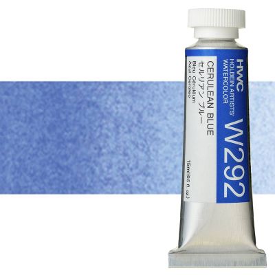 Cerulean Blue W292D (Holbein Watercolor)