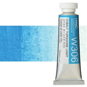 Cobalt Turquoise Light W306D (Holbein Watercolor)