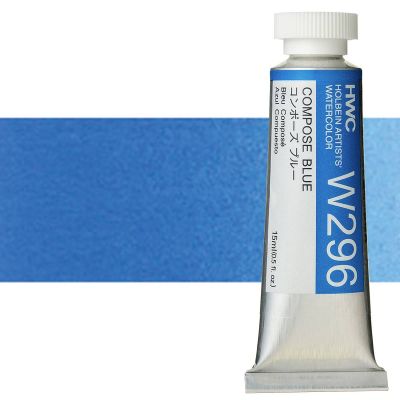 Compose Blue W296A (Holbein Watercolor)