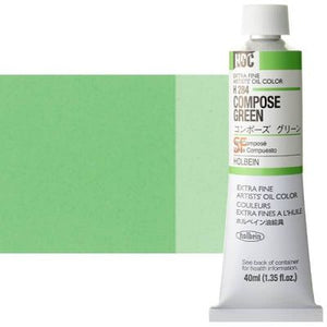 Compose Green H284C (Holbein Oil)