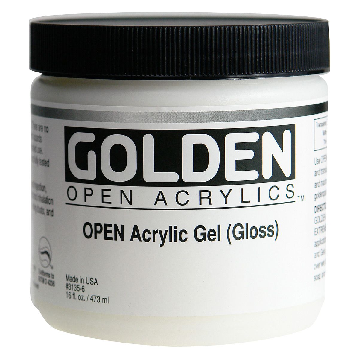 OPEN Acrylic Gel (Gloss) (Golden Acrylic Mediums) – Alabama Art Supply