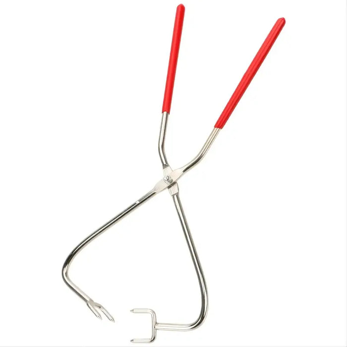 12” Steel Glaze Dipping Tongs