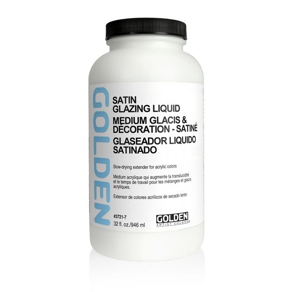 Satin Glazing Liquid (Golden Acrylic Mediums)