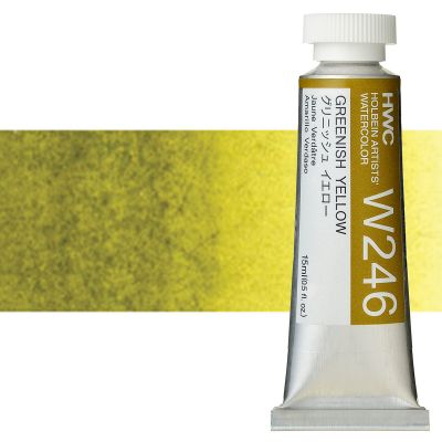 Greenish Yellow W246C (Holbein Watercolor)