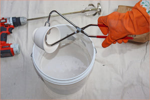 12” Steel Glaze Dipping Tongs